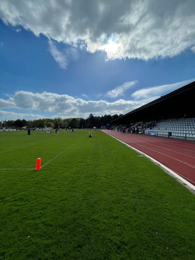 Blick ins Stadion beim NFL Flag Turnier in Düsseldorf